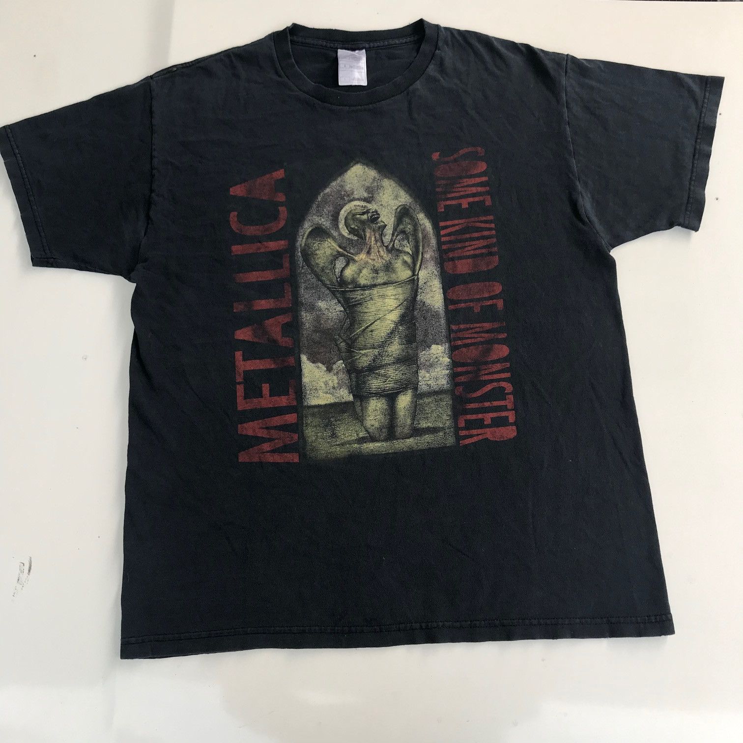 Band Tees Vintage Y2K Metallica Graphic Tee Faded Heavy Thrash metal Size US L / EU 52-54 / 3 - 1 Thumbnail