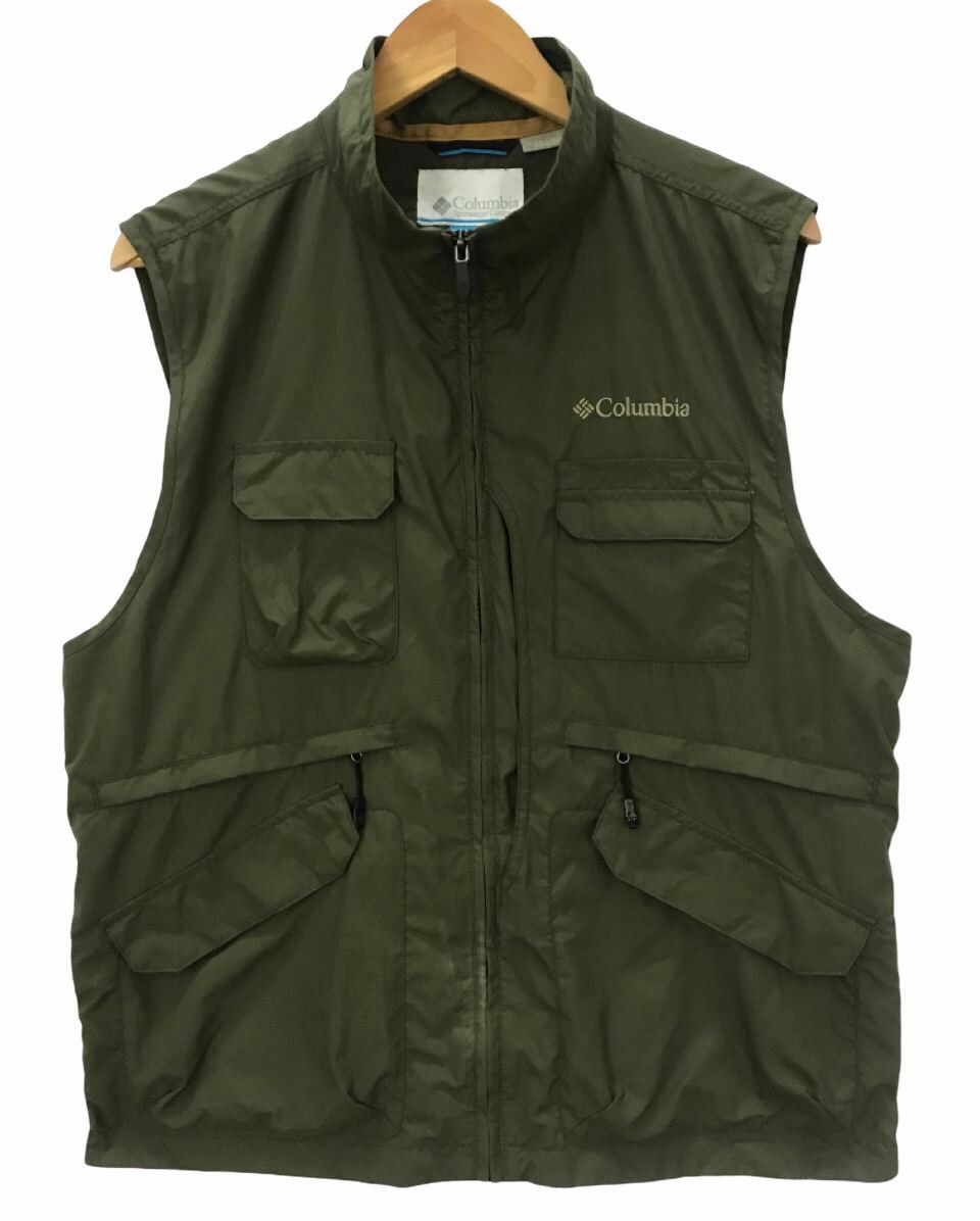 Columbia × Vintage 🔥Columbia Vest Multi Pocket Army Green Colour Design Size US L / EU 52-54 / 3 - 1 Thumbnail