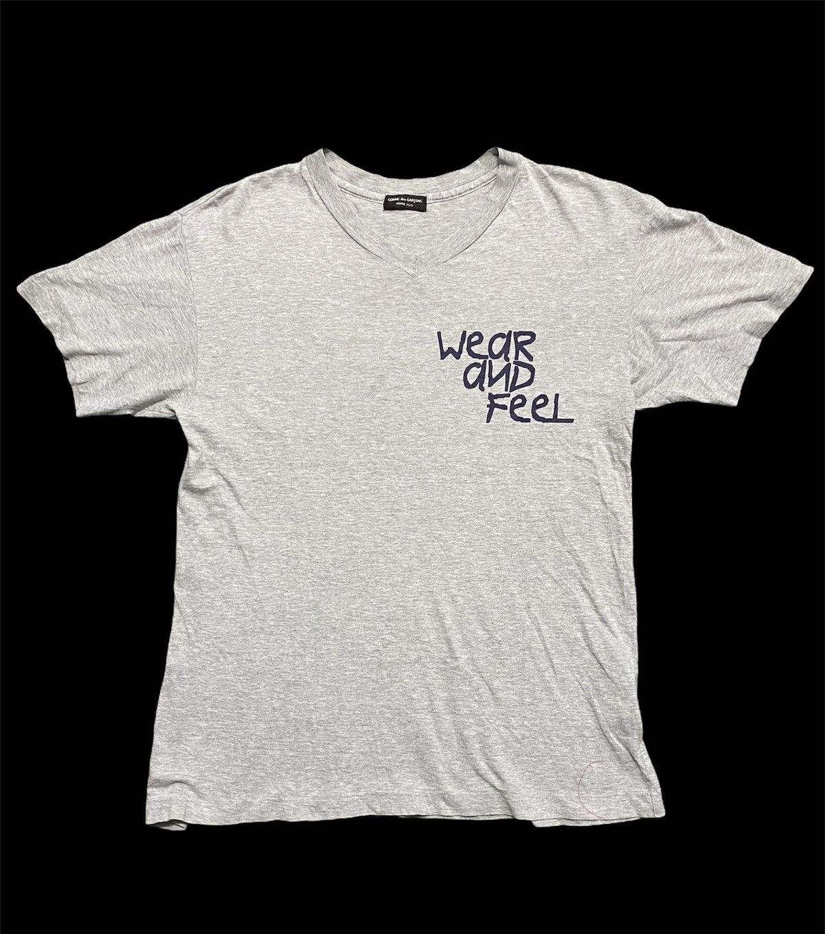 Vintage 1997 Comme des Garcons Homme Plus Wear and Feel Tee Short