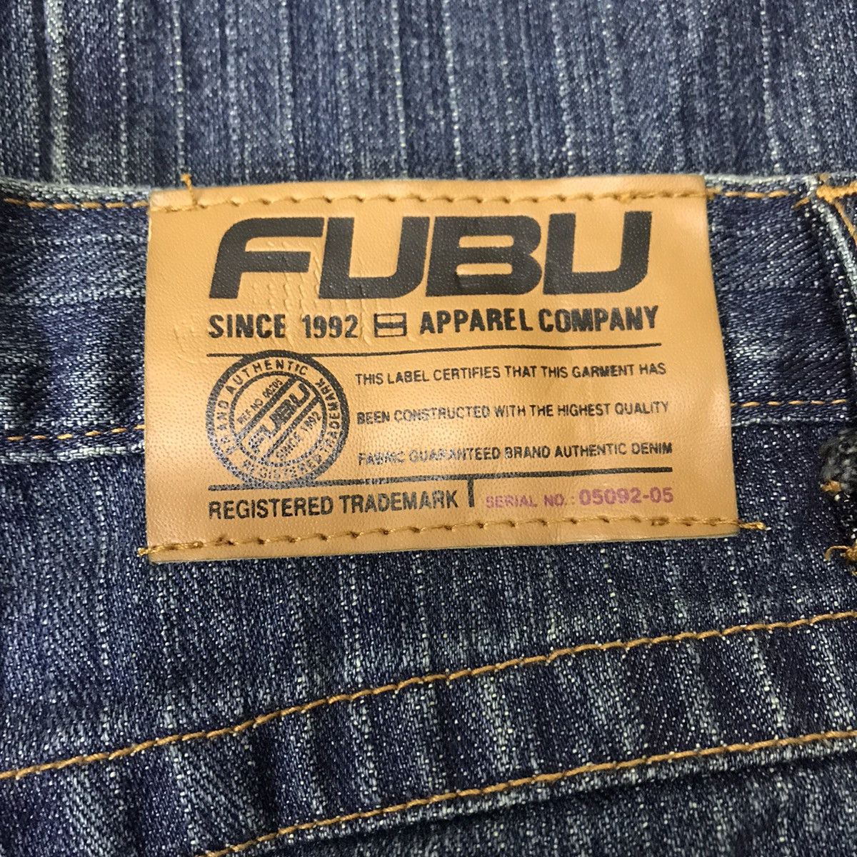 Fubu Vintage Fubu Denim Carpenter Baggy Pants Size US 28 / EU 44 - 19 Thumbnail