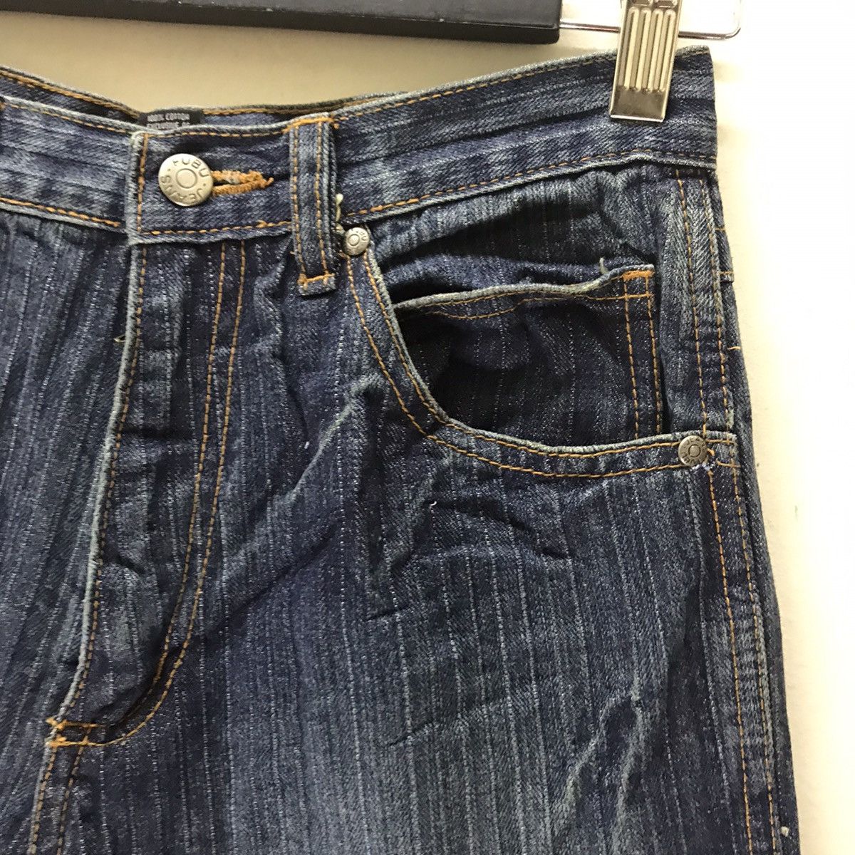 Fubu Vintage Fubu Denim Carpenter Baggy Pants Size US 28 / EU 44 - 6 Thumbnail