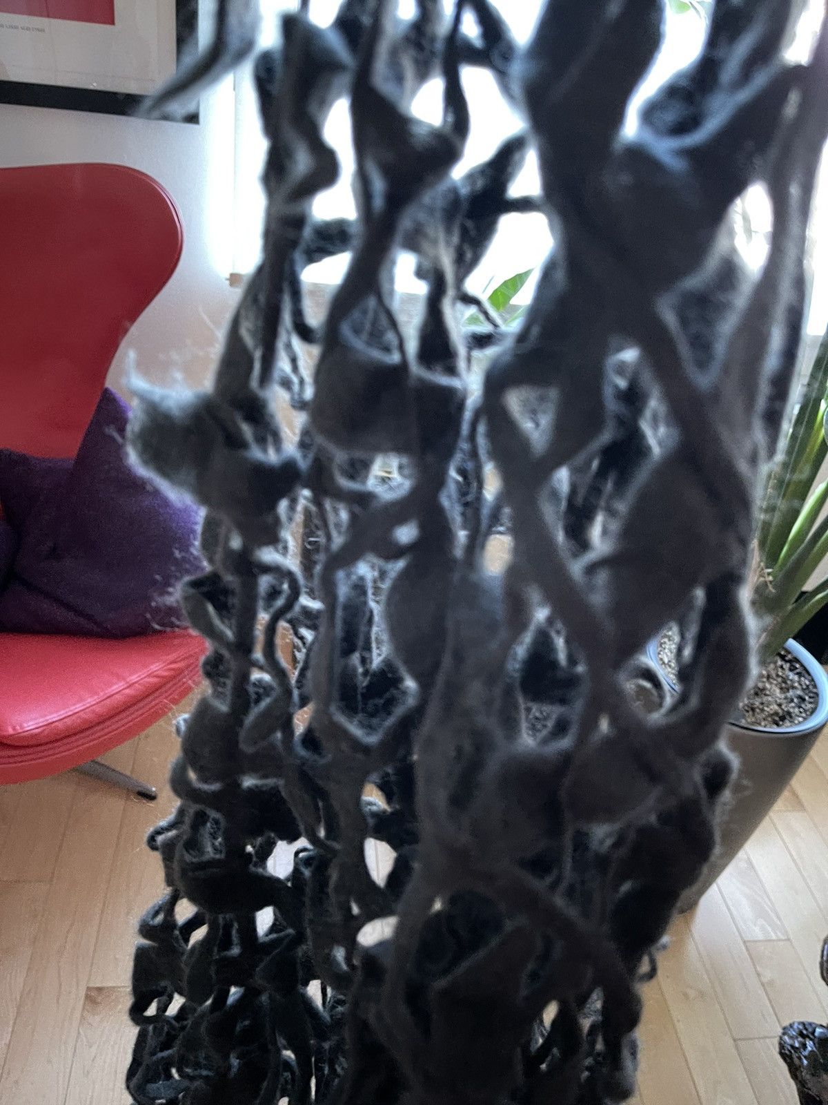 Yohji Yamamoto Yohji Yamamoto Ys leaf scarf Size ONE SIZE - 2 Thumbnail
