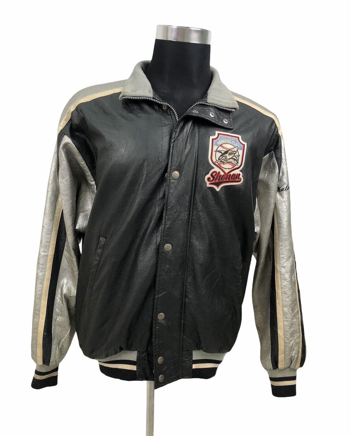 Mizuno SHONAN Vtg 90s Jaspo Kota Kobayasi Baseball Varsity Jacket Size US XL / EU 56 / 4 - 3 Thumbnail