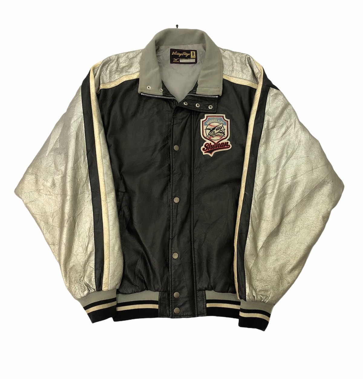 Mizuno SHONAN Vtg 90s Jaspo Kota Kobayasi Baseball Varsity Jacket Size US XL / EU 56 / 4 - 2 Thumbnail