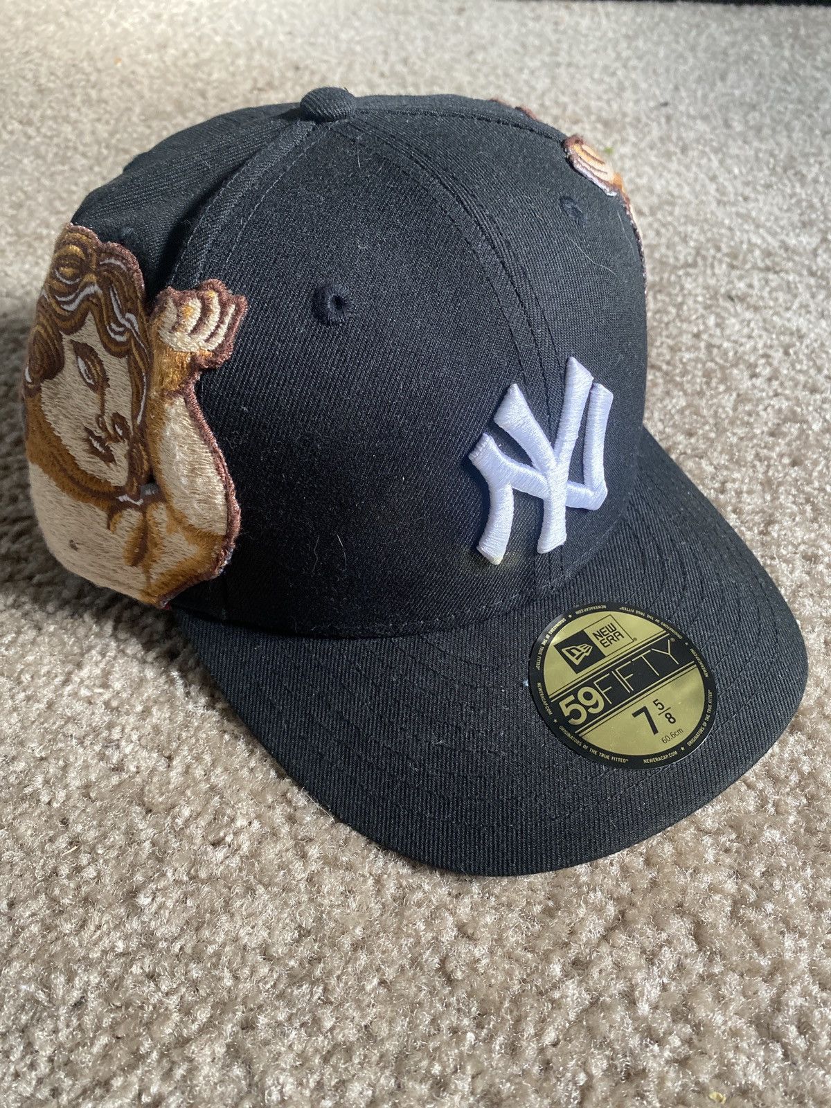 【未使用品】NYヤンキース×Jon Stan×NEWERA 59FIFTY New NO USED Era Black New York MLB Mens Yankees x JON STAN