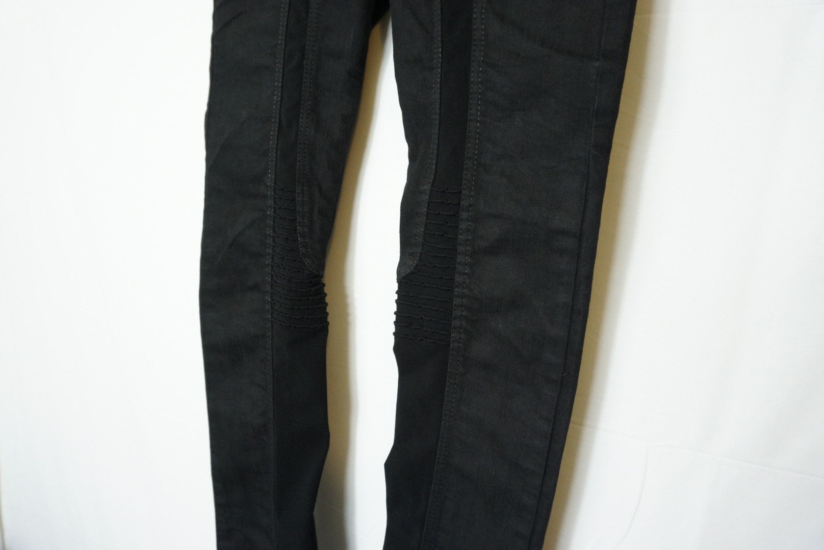 Rick Owens Drkshdw Stretch Denim/Spandex Moto Leggings Size US 26 / EU 42 - 4 Thumbnail