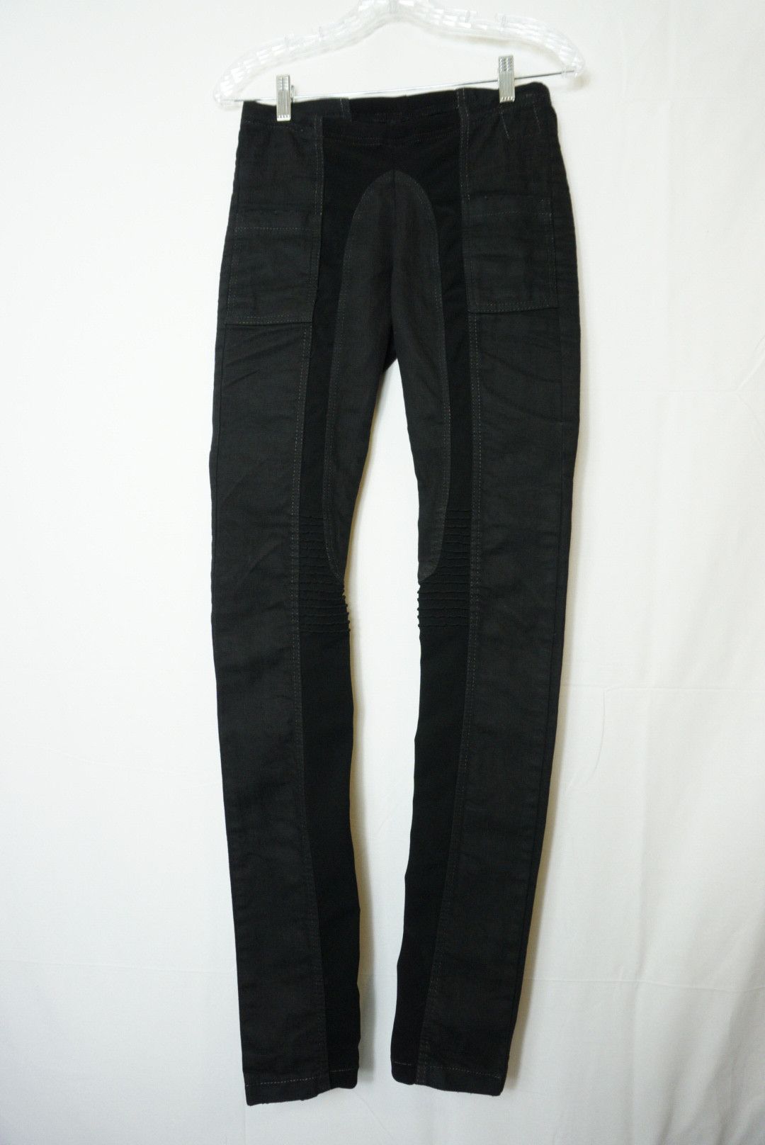 Rick Owens Drkshdw Stretch Denim/Spandex Moto Leggings Size US 26 / EU 42 - 1 Thumbnail