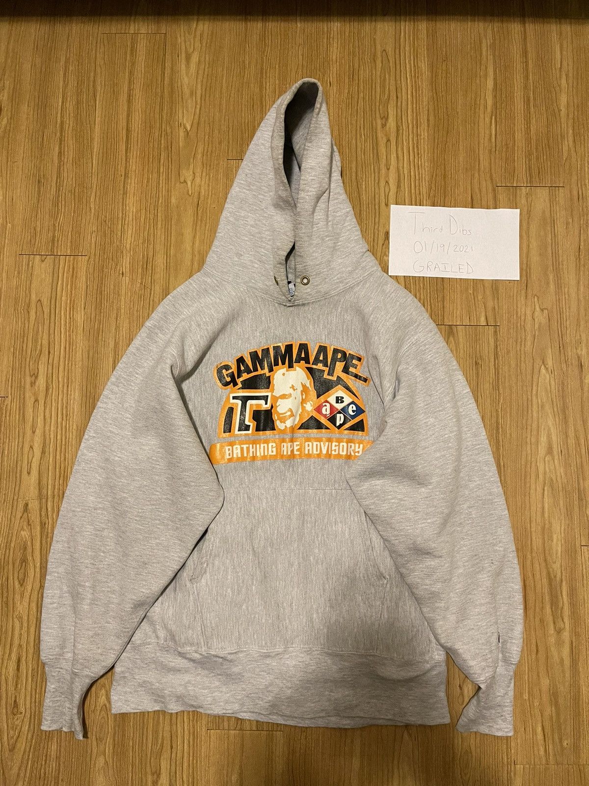 A BATHING APE M GAMMA APE トレーナー　スウェット　復刻 A BATHING APE M GAMMA APE トレーナー スウェット 復刻 A