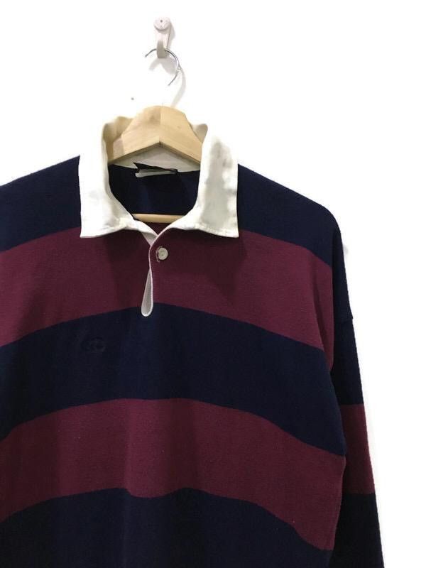 Canterbury stripes embroidery logo rugby wear