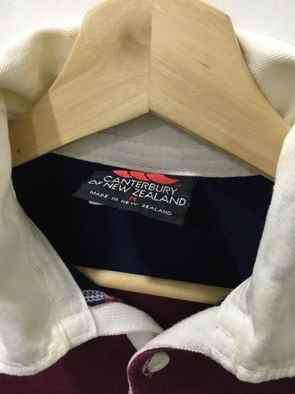 Canterbury stripes embroidery logo rugby wear