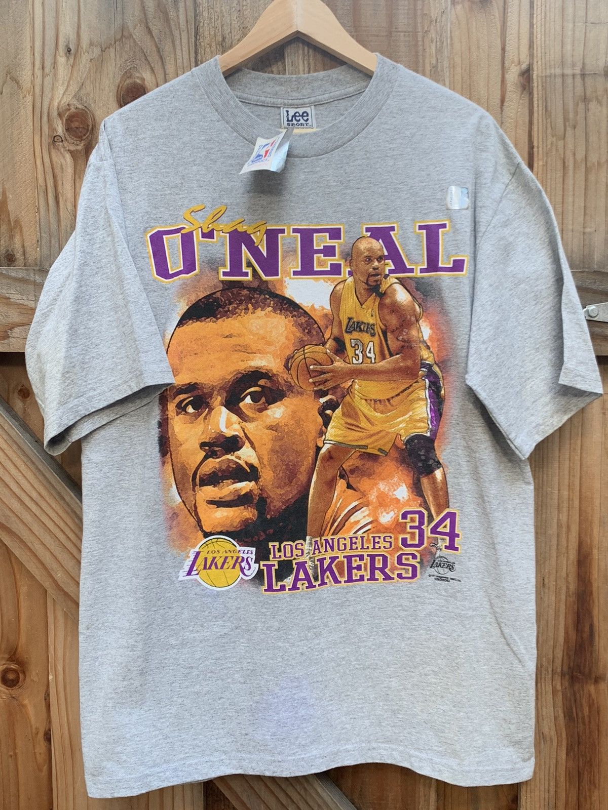 Shaquille O'Neal Los Angeles Lakers - New Vintage T shirt - Vintage Band  Shirts
