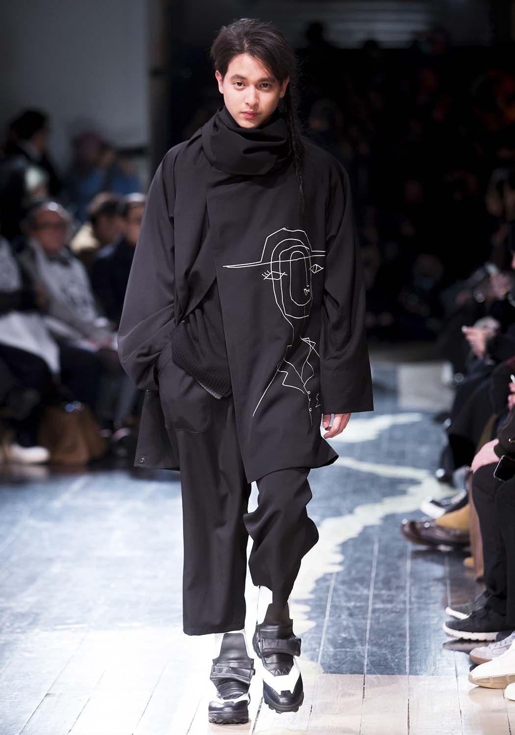 Yohji Yamamoto Yohji Yamamoto 23S/S RY SPUN LAWN S-TAPERED TUCK 