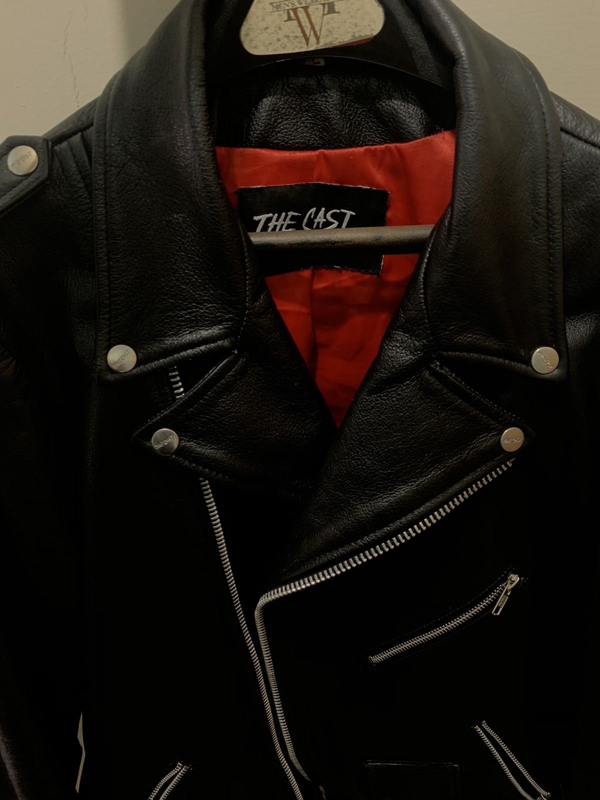 Other Leather Biker Jacket Size US L / EU 52-54 / 3 - 2 Thumbnail