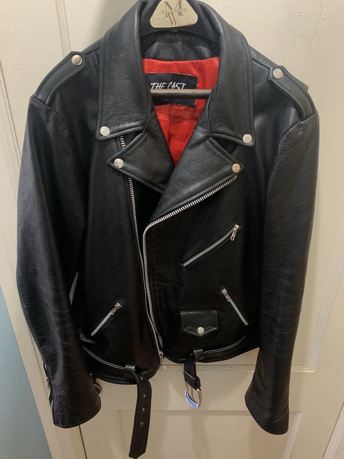 Other Leather Biker Jacket Size US L / EU 52-54 / 3 - 1 Thumbnail