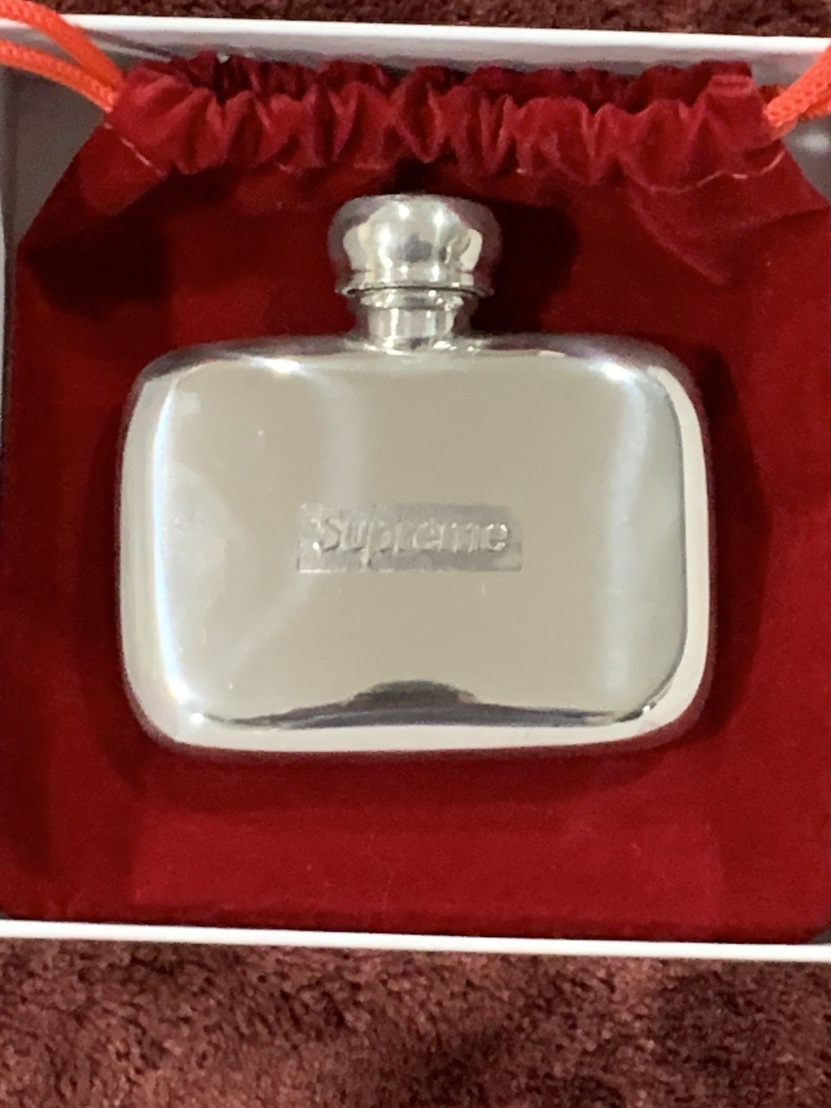 Supreme Supreme Pewter Mini Flask Silver | Grailed