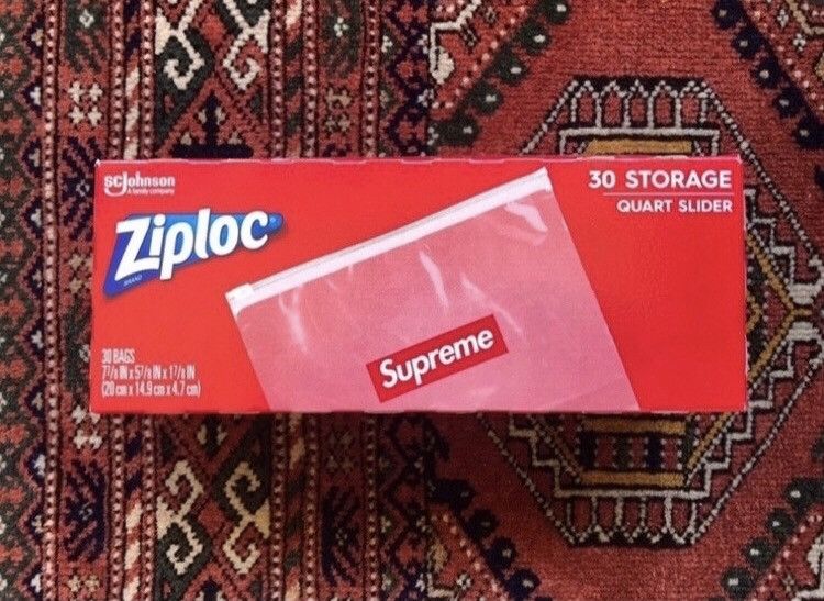 Supreme Supreme Ziploc Bags (Box of 30) | Grailed