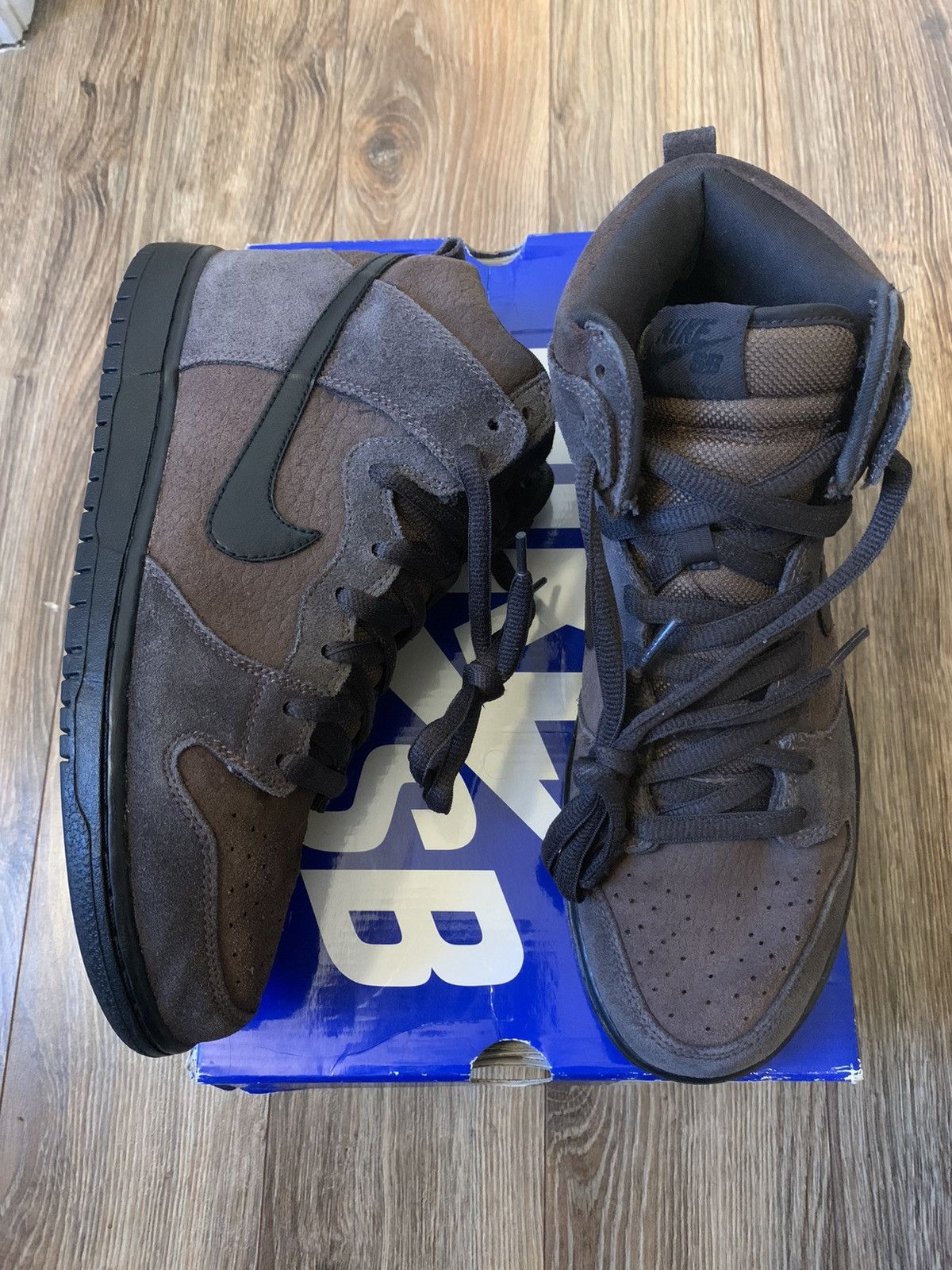 Nike Nike Dunk High Pro SB Dark Oak | Black-Tar | 2011 | Grailed