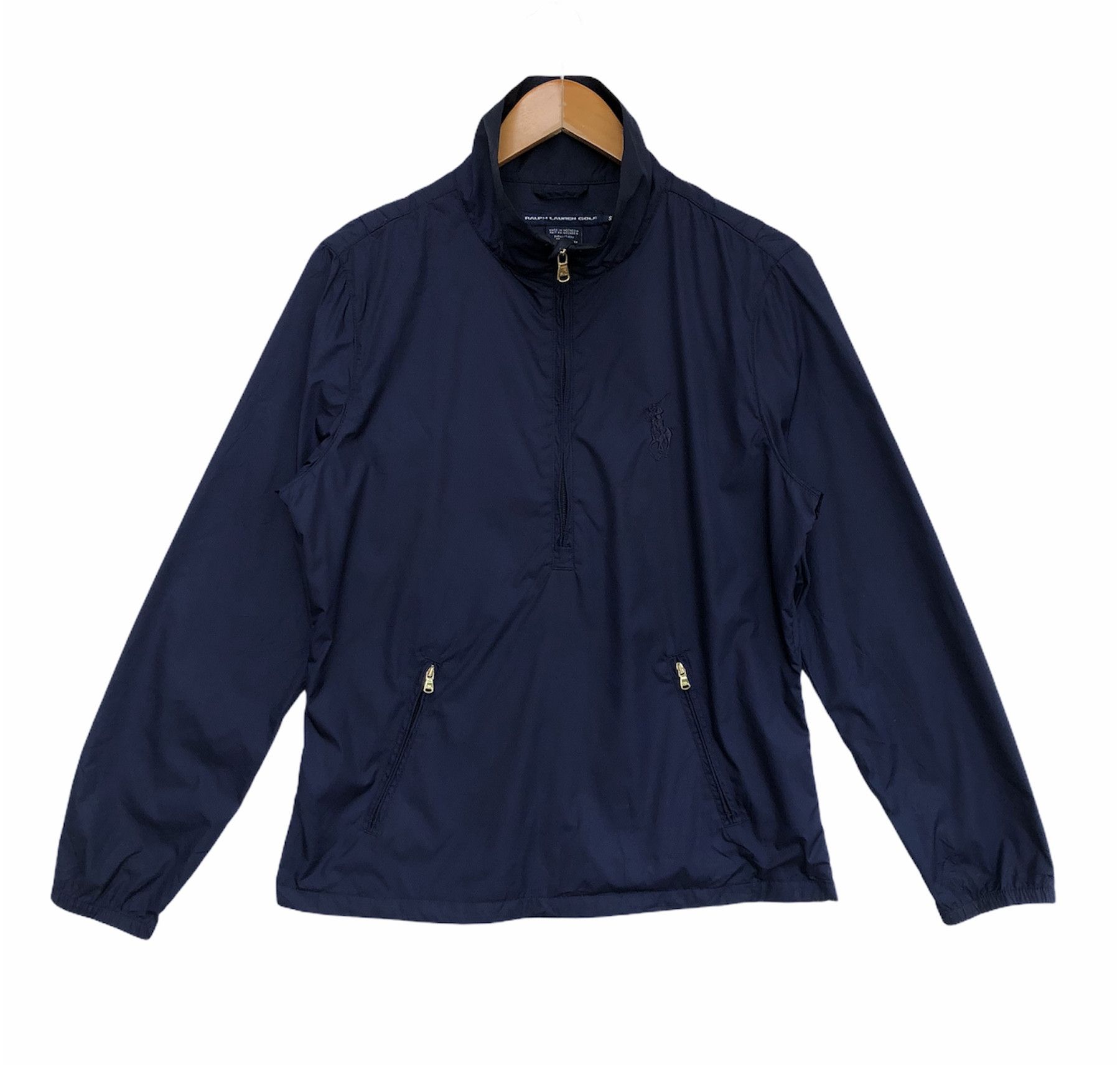 RL GOLF POLYESTER LIGHTWEIGHT HALFZIPPER JUMPER