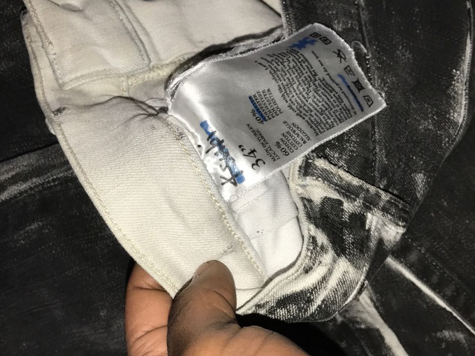 Ksubi Ksubi black waxed denim Grailed