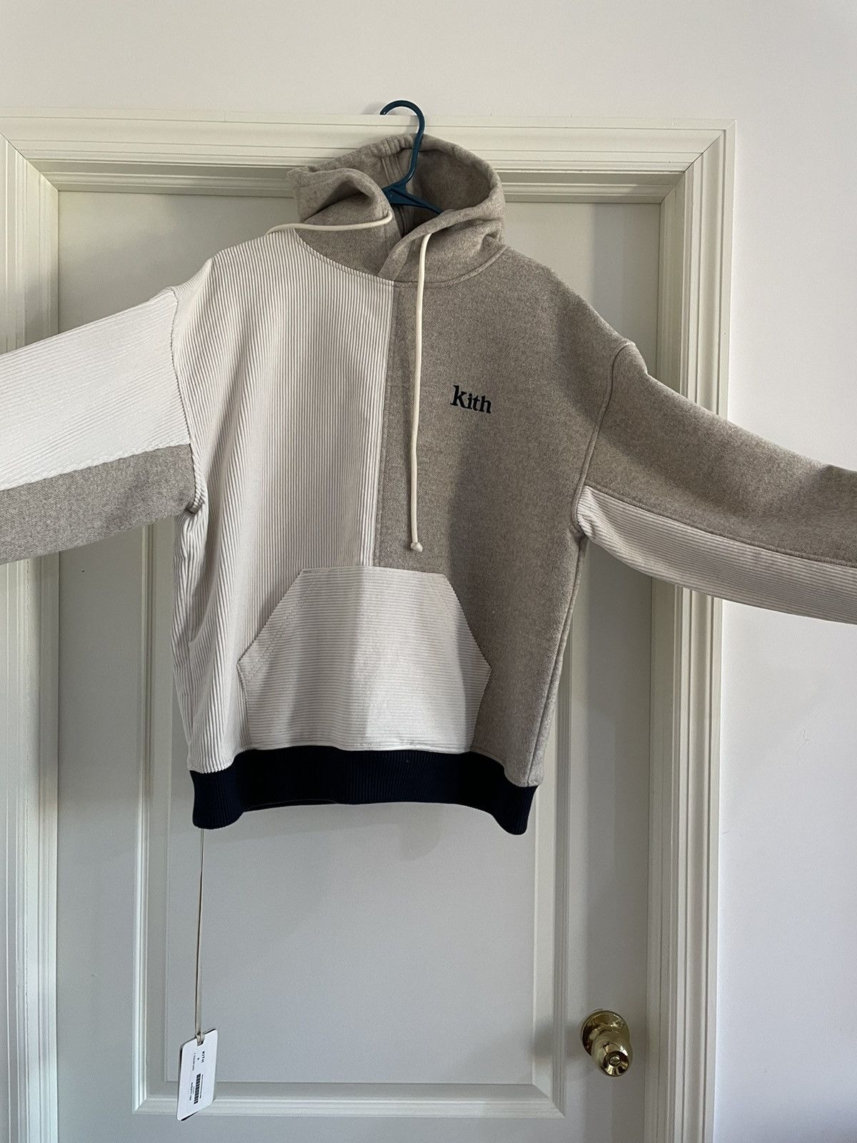 Kith Kith Bryant Combo Hoodie Ivory/Multi (FW19) Size US M / EU 48-50 / 2 - 2 Thumbnail