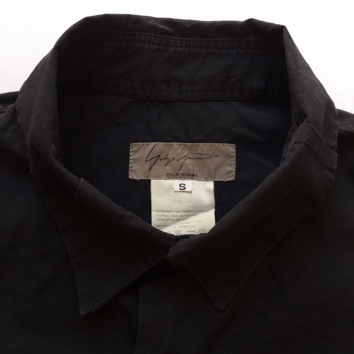 Yohji Yamamoto vintage yohji yamamoto pour homme shirt Size US L / EU 52-54 / 3 - 2 Thumbnail