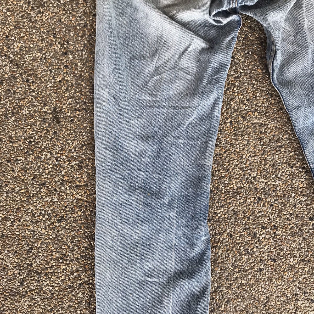Levi's Gnotium X Levis 501 Distressed Denim Vintage Limited madeUSA Size US 27 - 18 Thumbnail