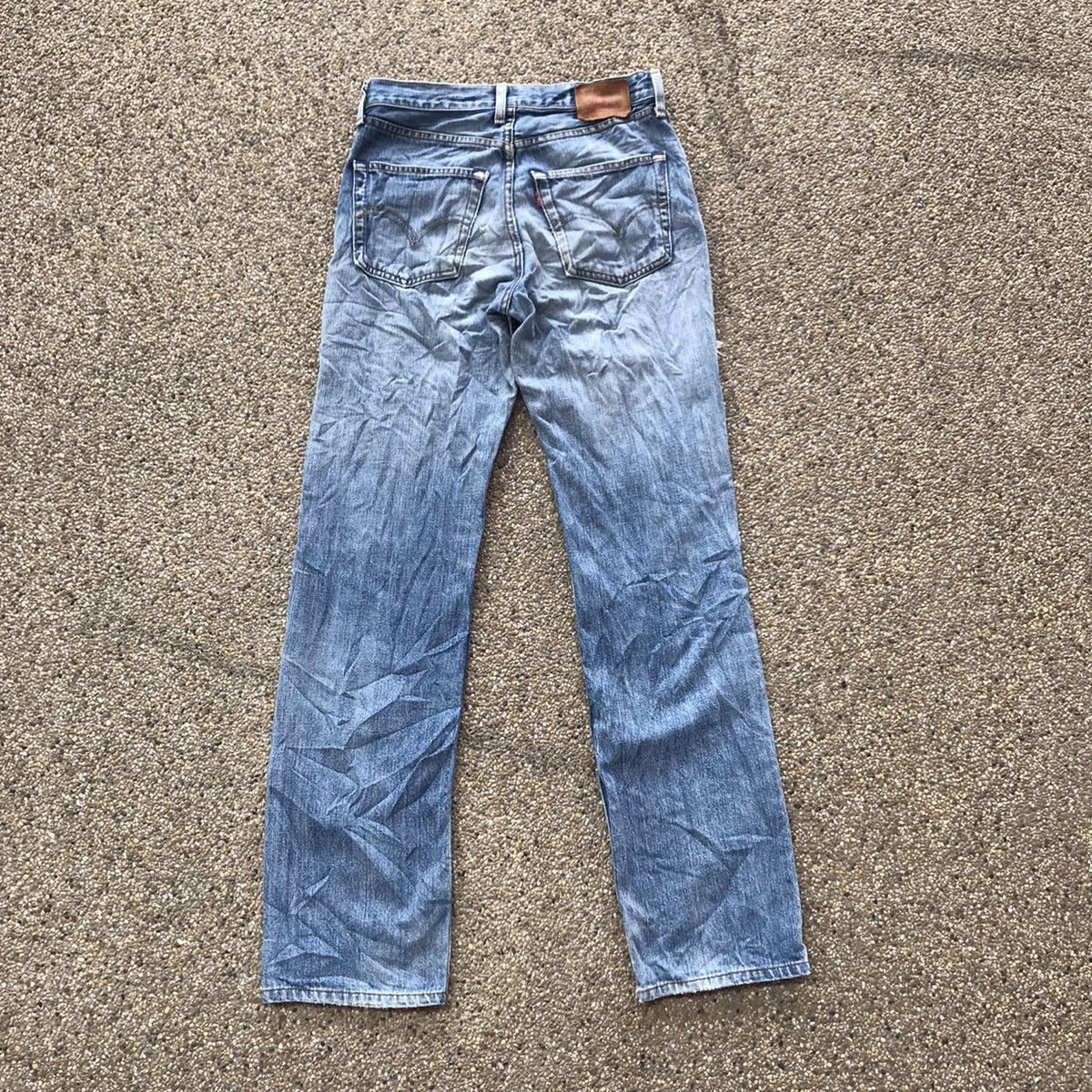 Levi's Vintage Levis 502 Distressed Denim Jeans Made in Japan Size US 29 - 4 Thumbnail