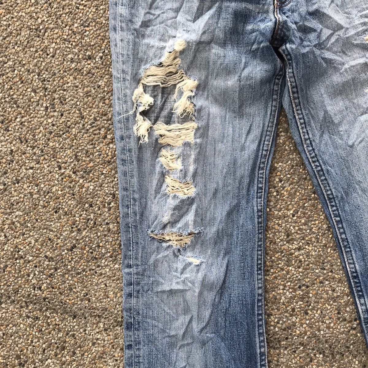 Levi's Vintage Levis 502 Distressed Denim Jeans Made in Japan Size US 29 - 8 Thumbnail