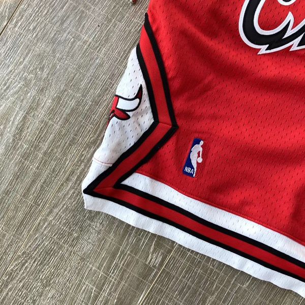 Just Don x Mitchell & Ness NBA Chicago Bulls OG Black Shorts