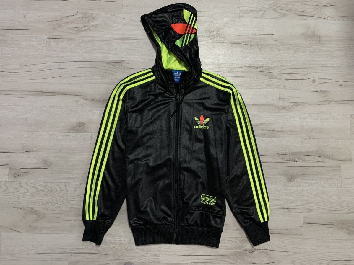 Adidas Adidas Chile 62 Rasta Vintage Sweatshirt Kangaroo Zip Mens S Grailed