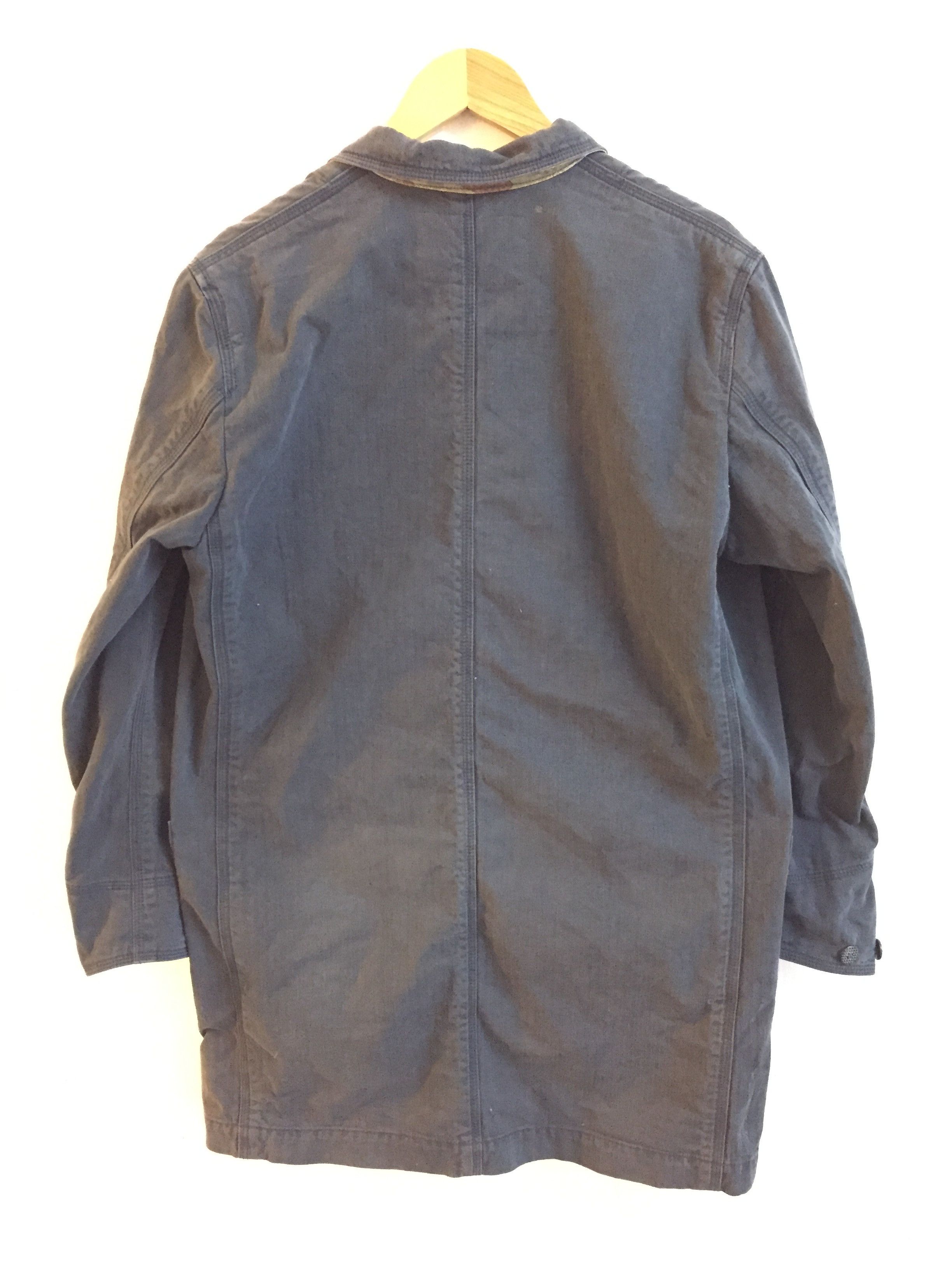 PHENOMENON AW12 Phenomenon “NOSTALGIA” herringbone worker parka Size US M / EU 48-50 / 2 - 12 Thumbnail