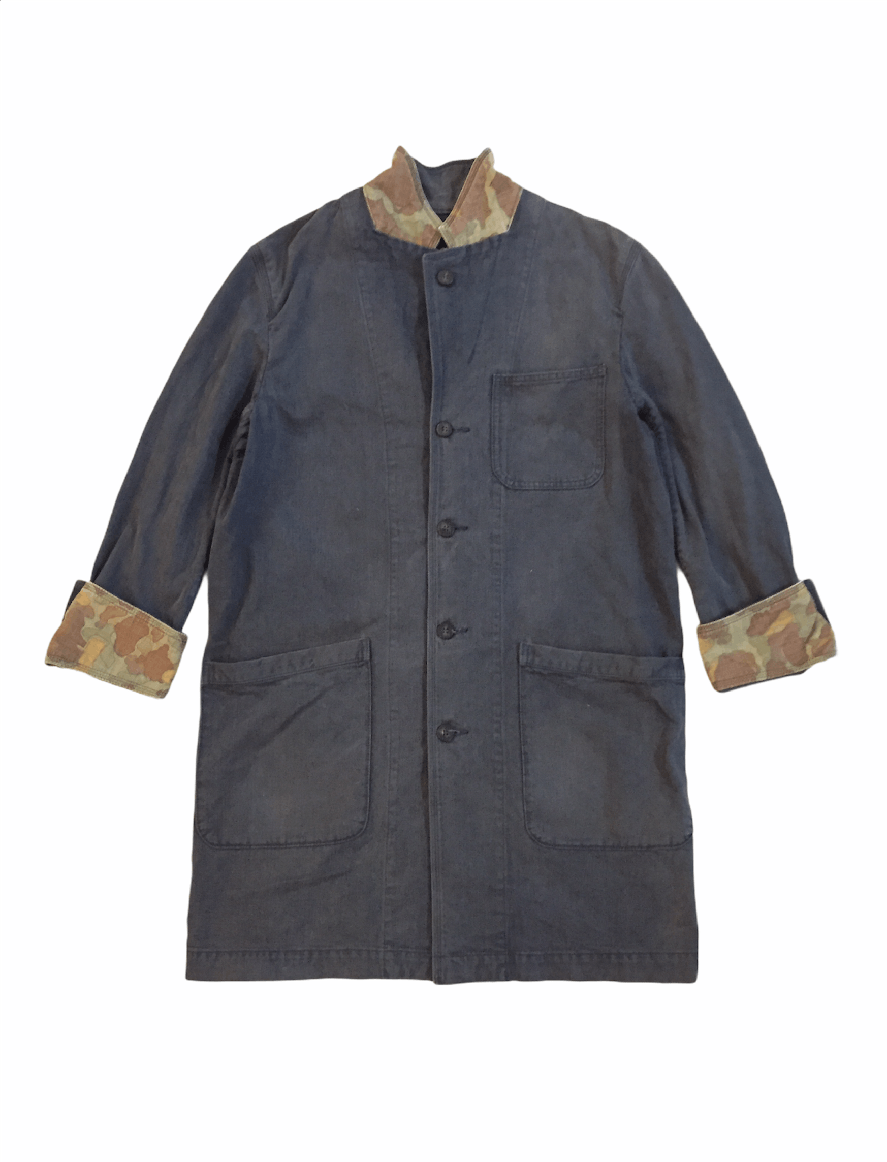 PHENOMENON AW12 Phenomenon “NOSTALGIA” herringbone worker parka Size US M / EU 48-50 / 2 - 1 Thumbnail