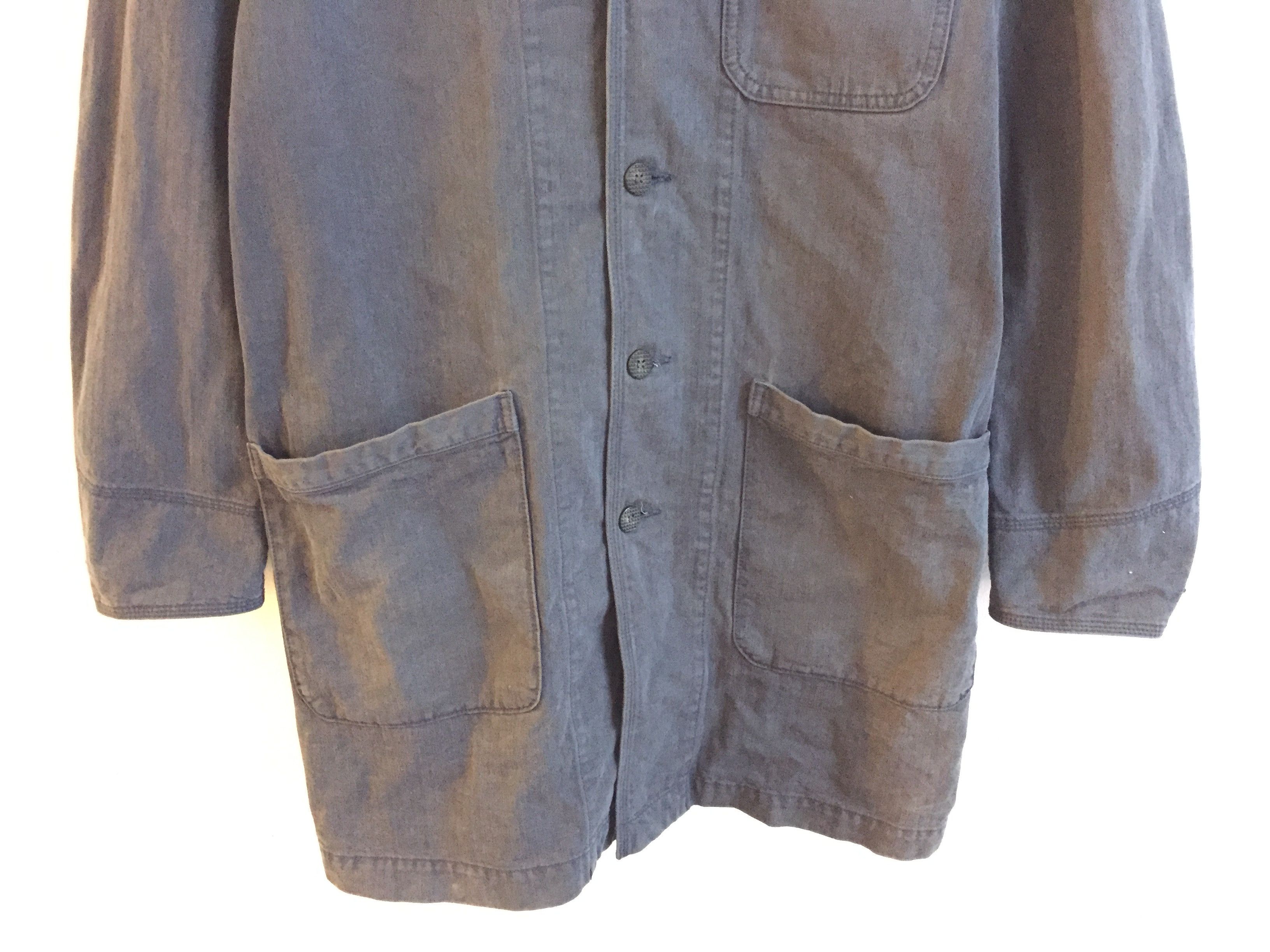PHENOMENON AW12 Phenomenon “NOSTALGIA” herringbone worker parka Size US M / EU 48-50 / 2 - 5 Thumbnail