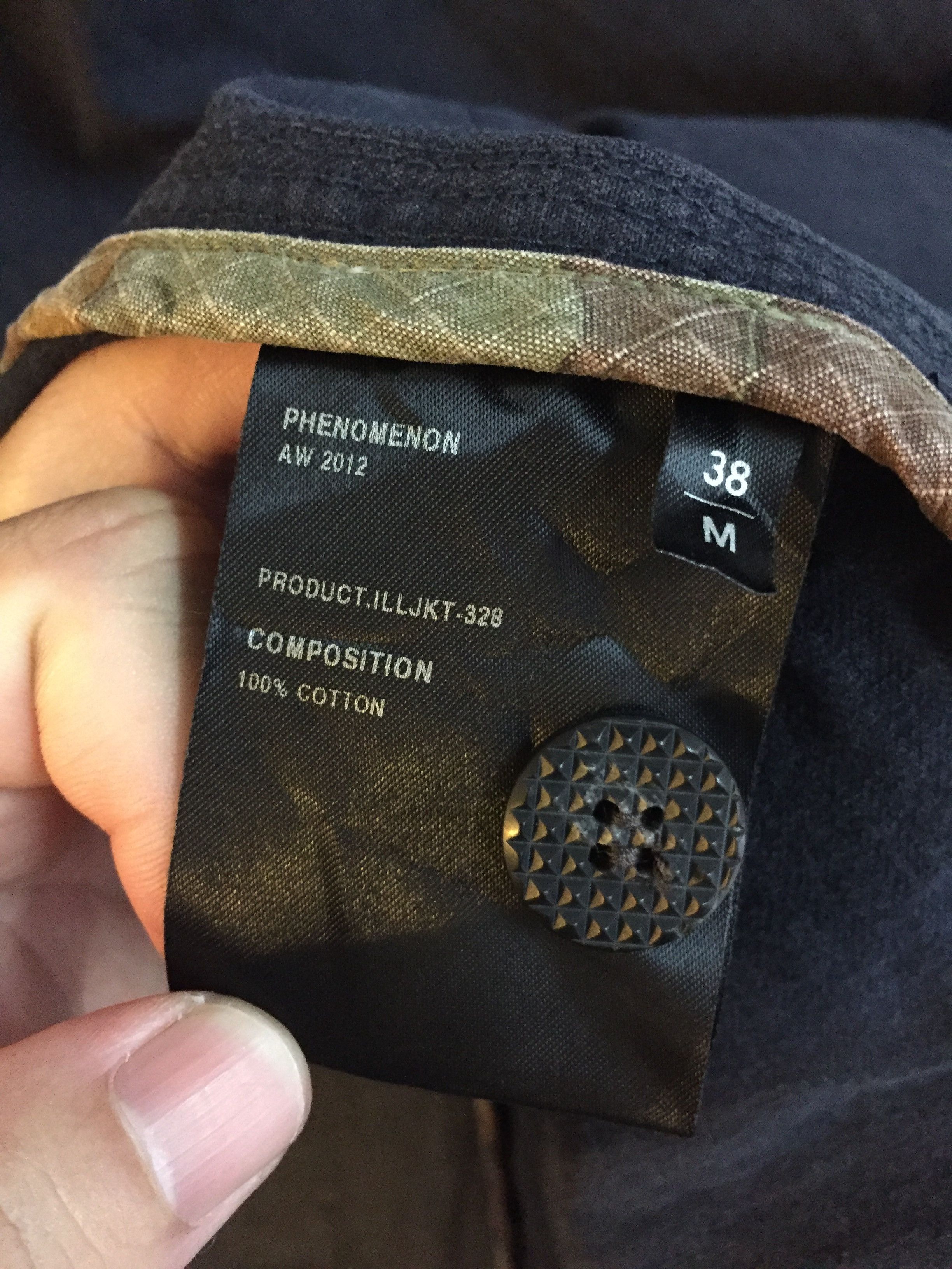 PHENOMENON AW12 Phenomenon “NOSTALGIA” herringbone worker parka Size US M / EU 48-50 / 2 - 14 Thumbnail