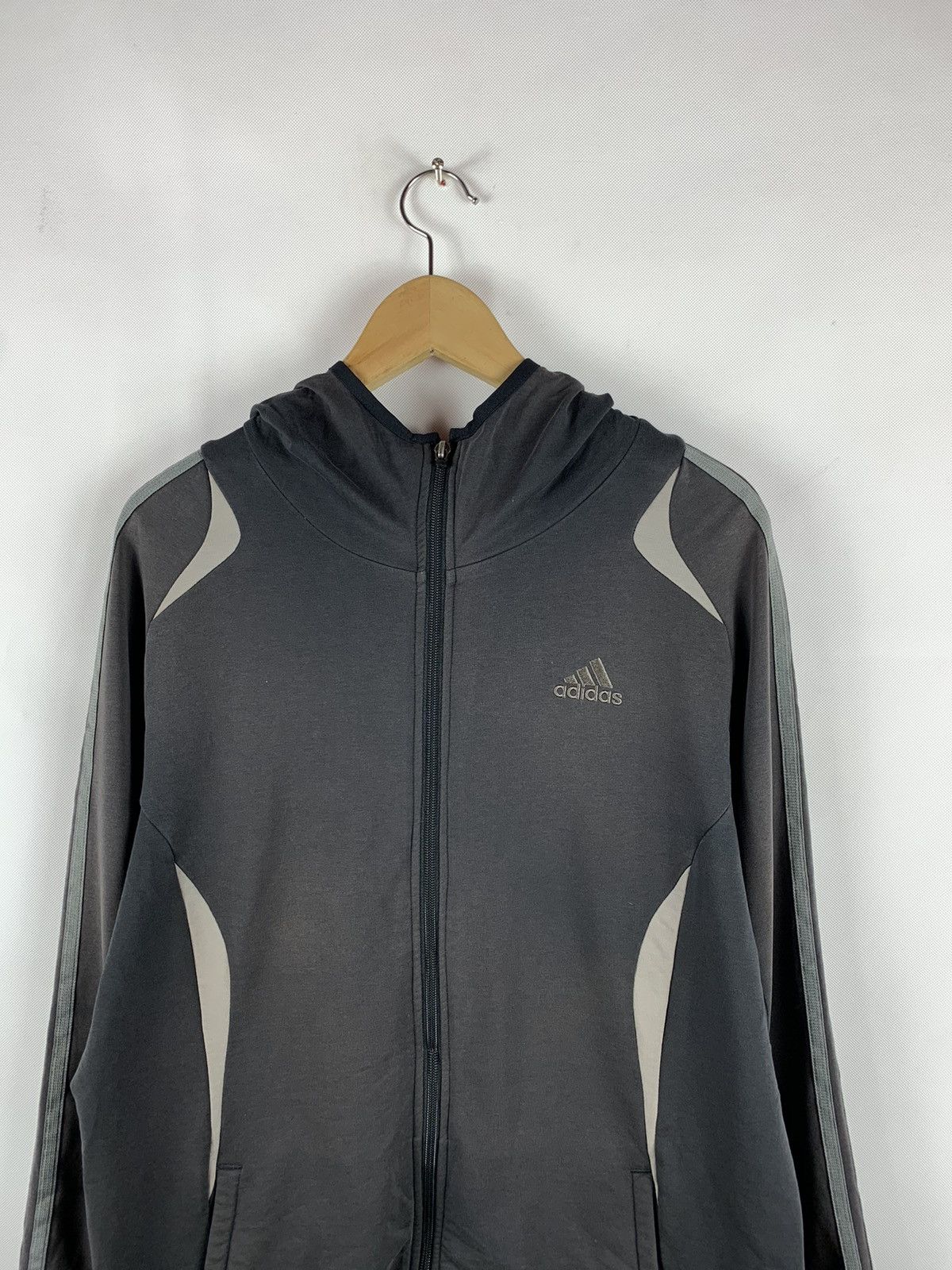 Adidas Adidas Climalite Zipper Hoodie Jacket Size US L / EU 52-54 / 3 - 4 Thumbnail