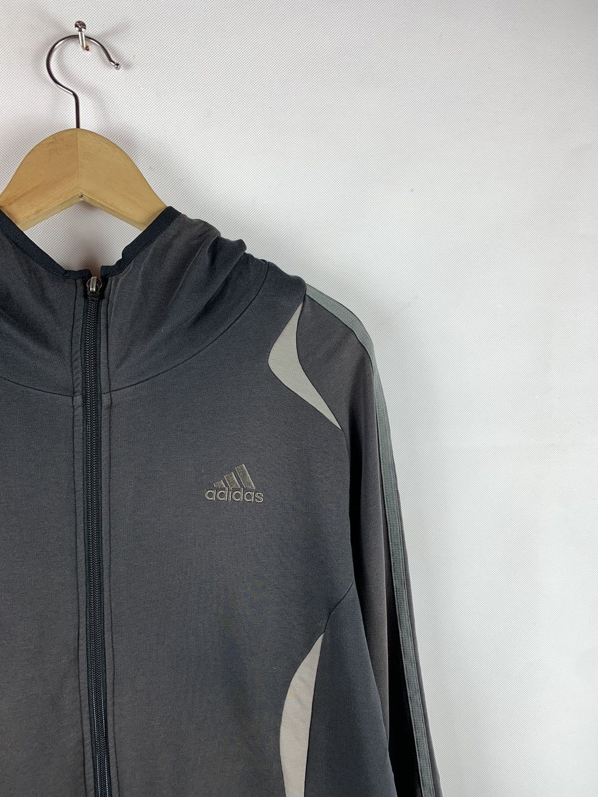 Adidas Adidas Climalite Zipper Hoodie Jacket Size US L / EU 52-54 / 3 - 3 Thumbnail