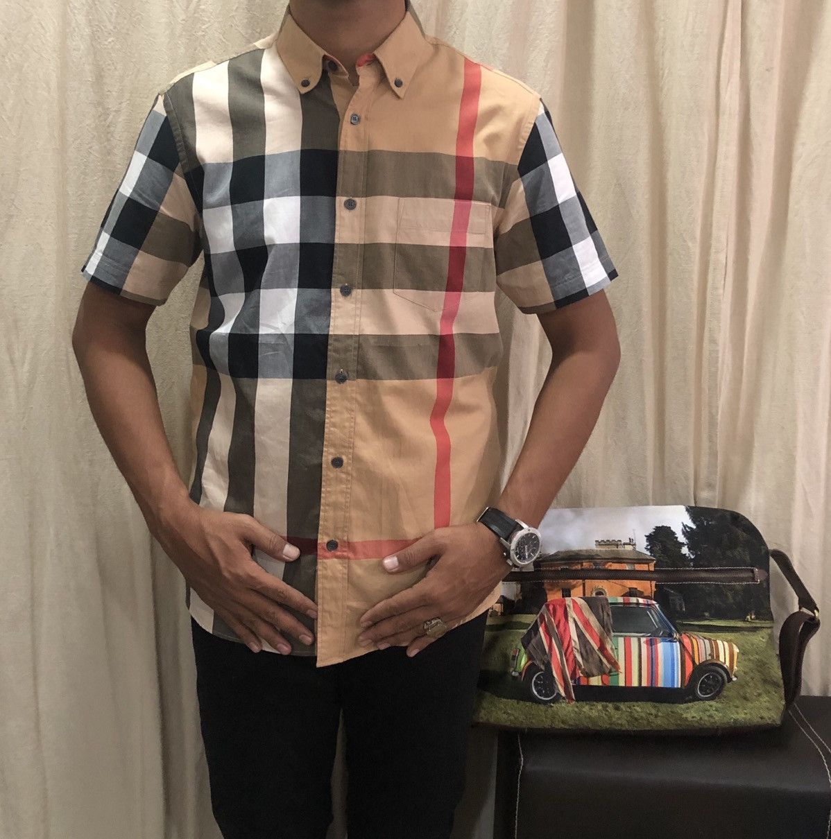 Burberry Burberry Fred Check Short Sleeve Shirt Grailed