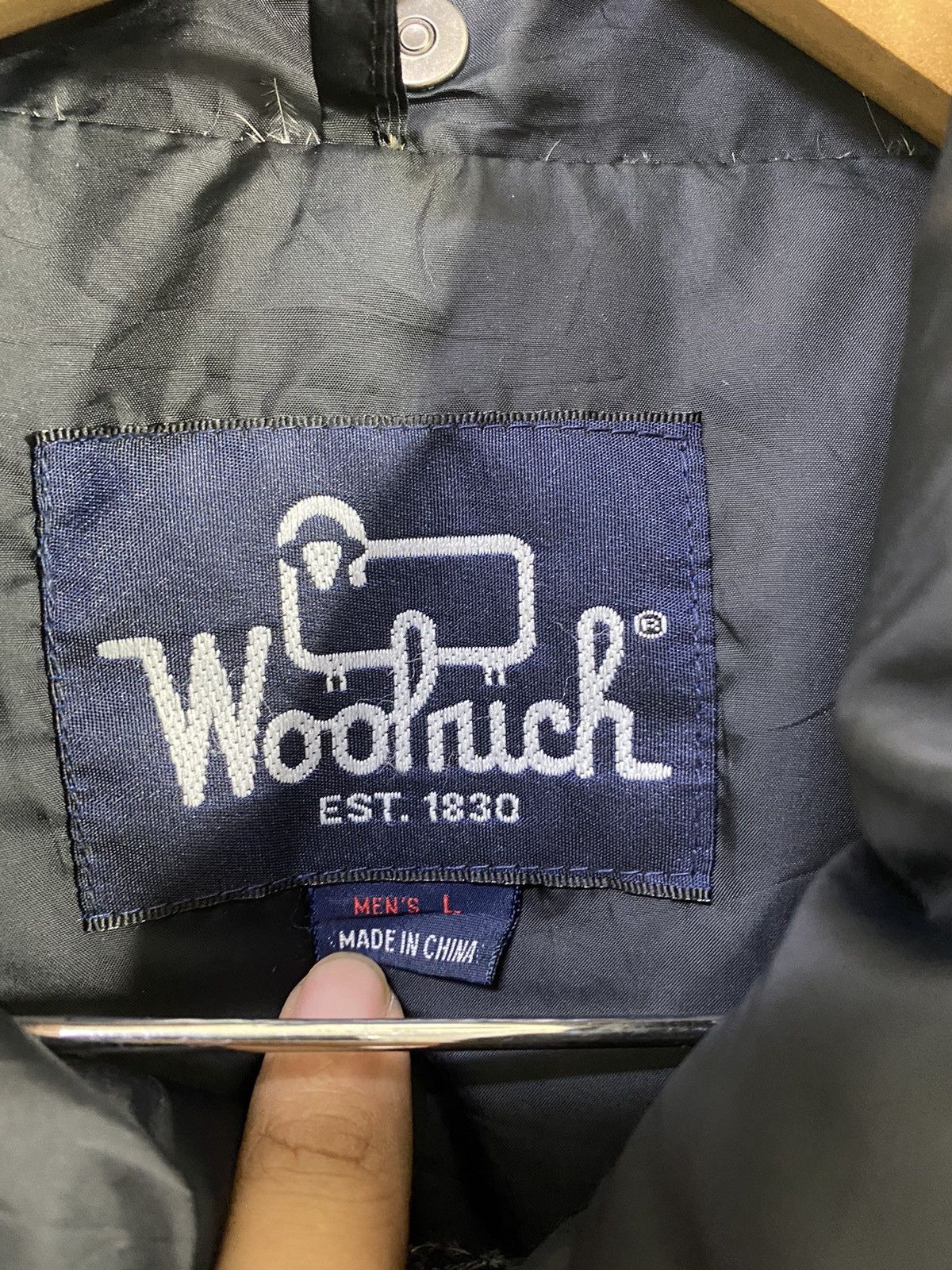 Woolrich Woolen Mills Woolrich Puffer Jacket Two Tone Color Design Size US L / EU 52-54 / 3 - 3 Thumbnail