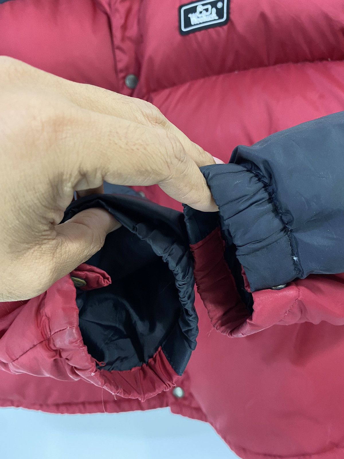 Woolrich Woolen Mills Woolrich Puffer Jacket Two Tone Color Design Size US L / EU 52-54 / 3 - 8 Thumbnail