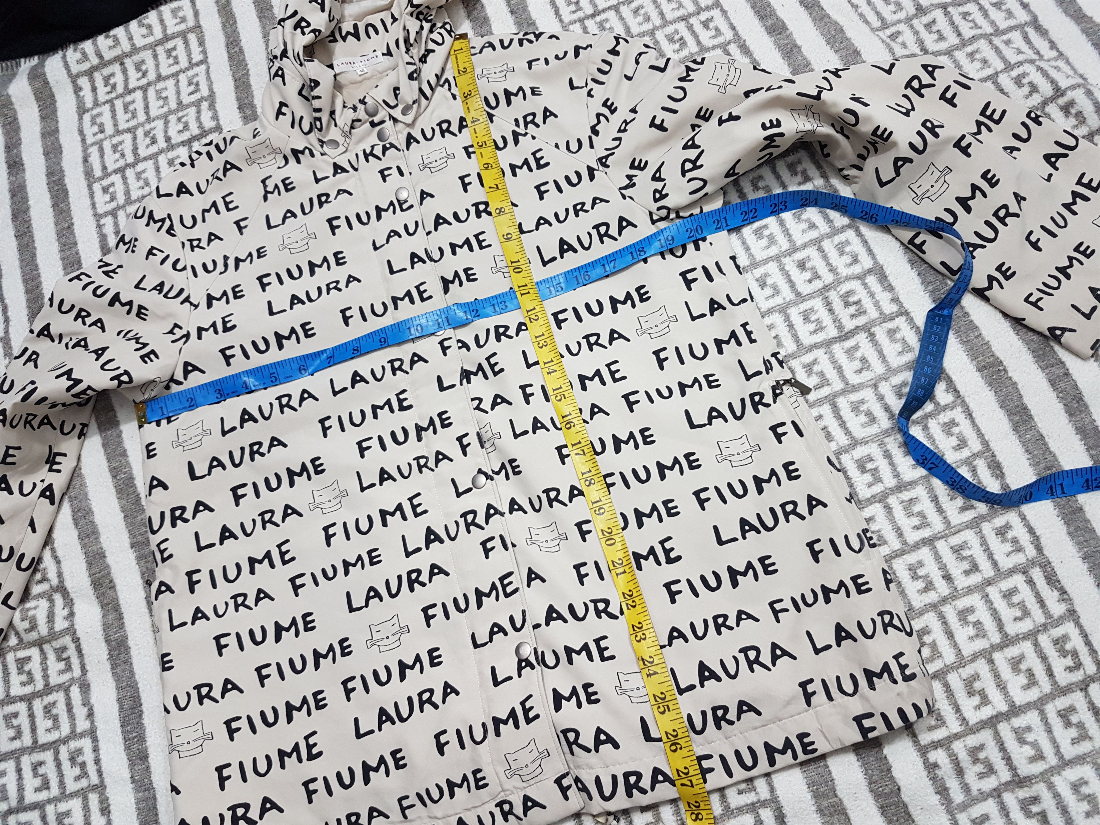 Art Comes First 2000'S Laura Fiume Spellout Logo Jacket Size US S / EU 44-46 / 1 - 11 Thumbnail