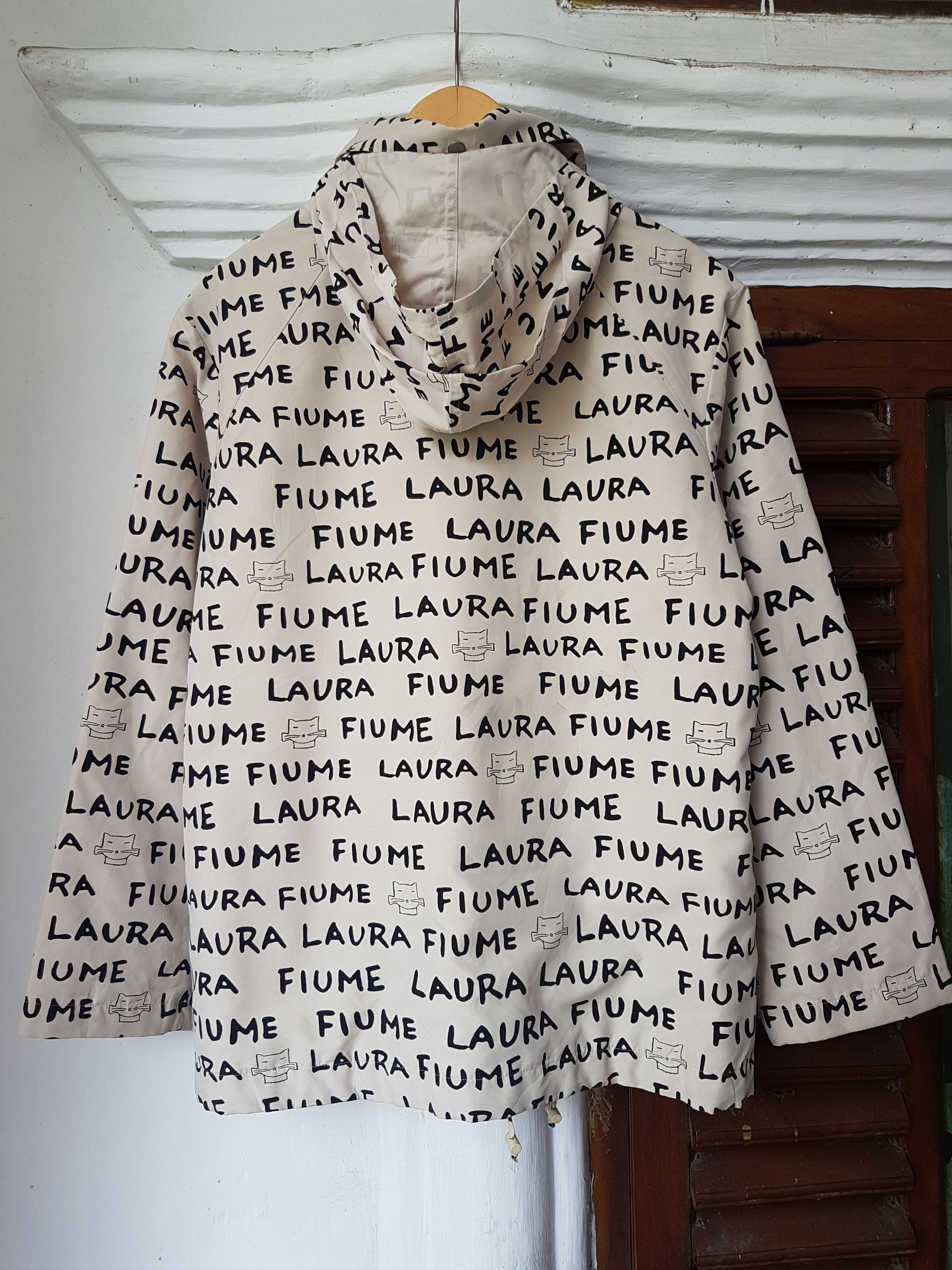 Art Comes First 2000'S Laura Fiume Spellout Logo Jacket Size US S / EU 44-46 / 1 - 14 Thumbnail