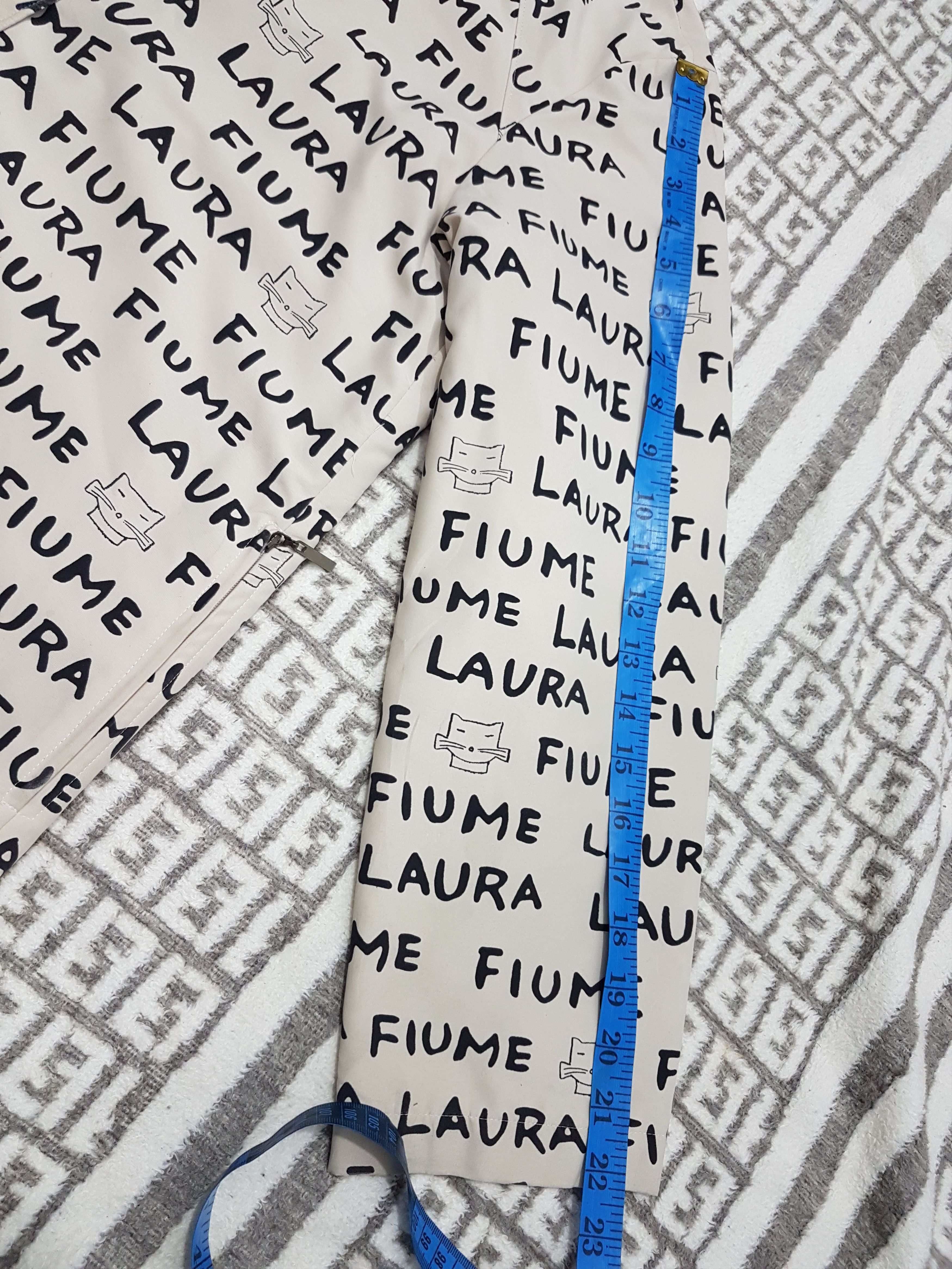 Art Comes First 2000'S Laura Fiume Spellout Logo Jacket Size US S / EU 44-46 / 1 - 12 Thumbnail