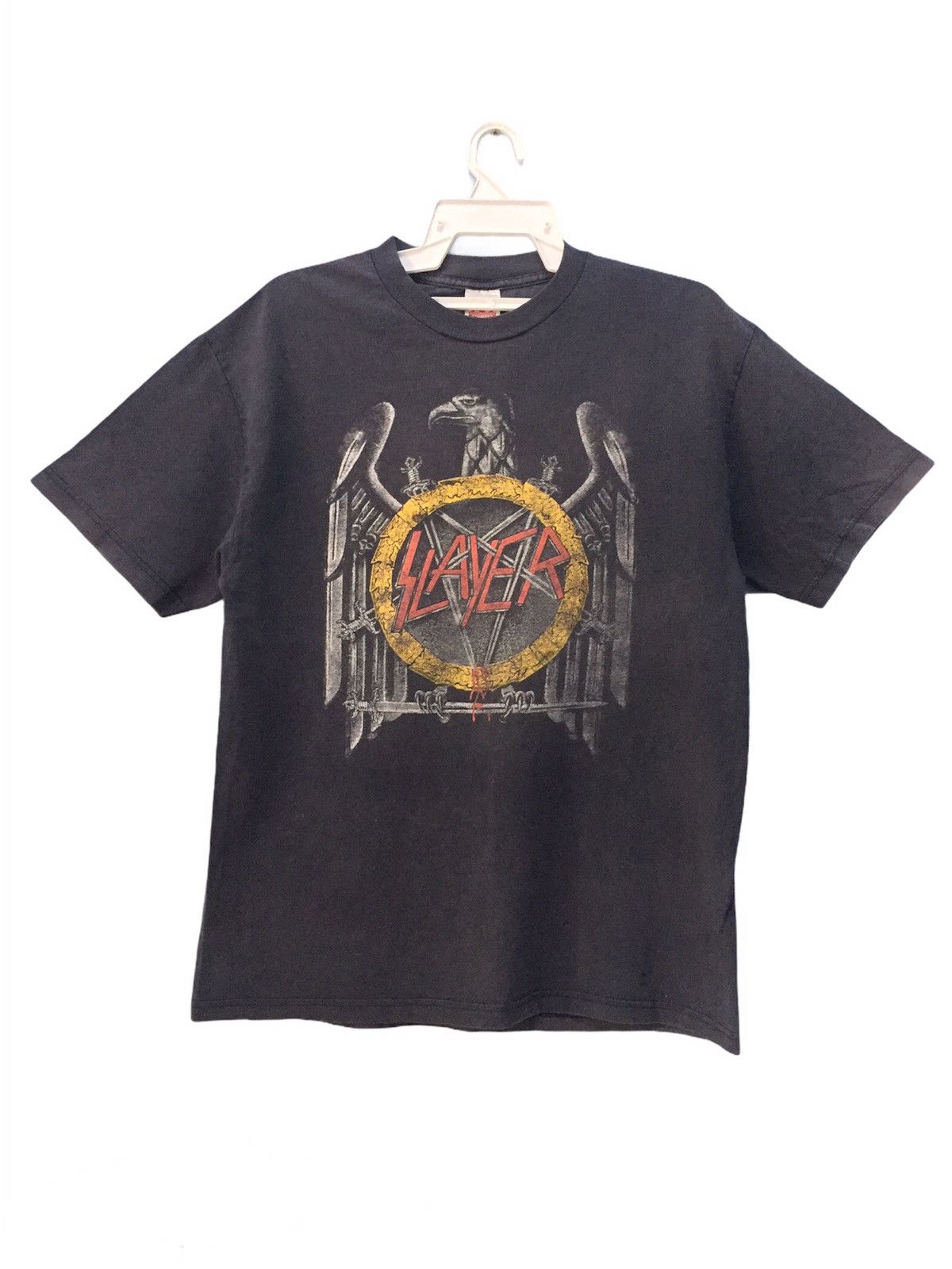 Band Tees × Slayer × Vintage Vintage Slayer Band Tee Size US L / EU 52-54 / 3 - 1 Thumbnail