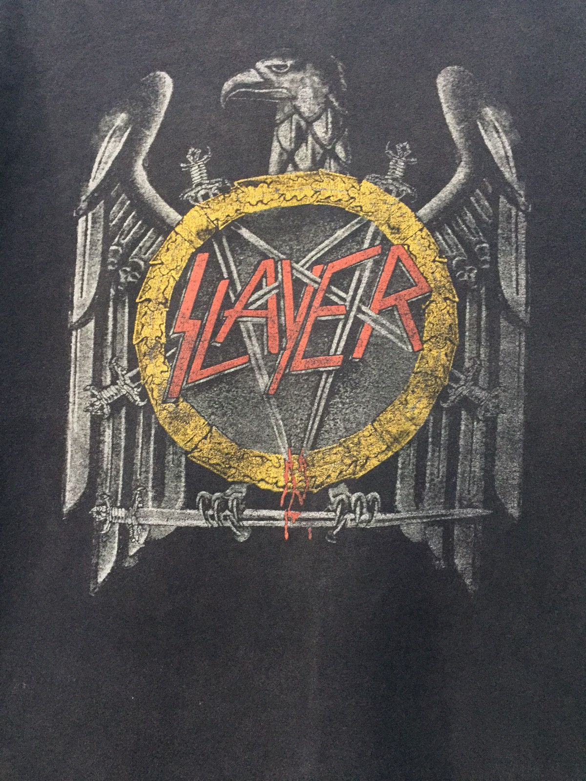 Band Tees × Slayer × Vintage Vintage Slayer Band Tee Size US L / EU 52-54 / 3 - 2 Thumbnail