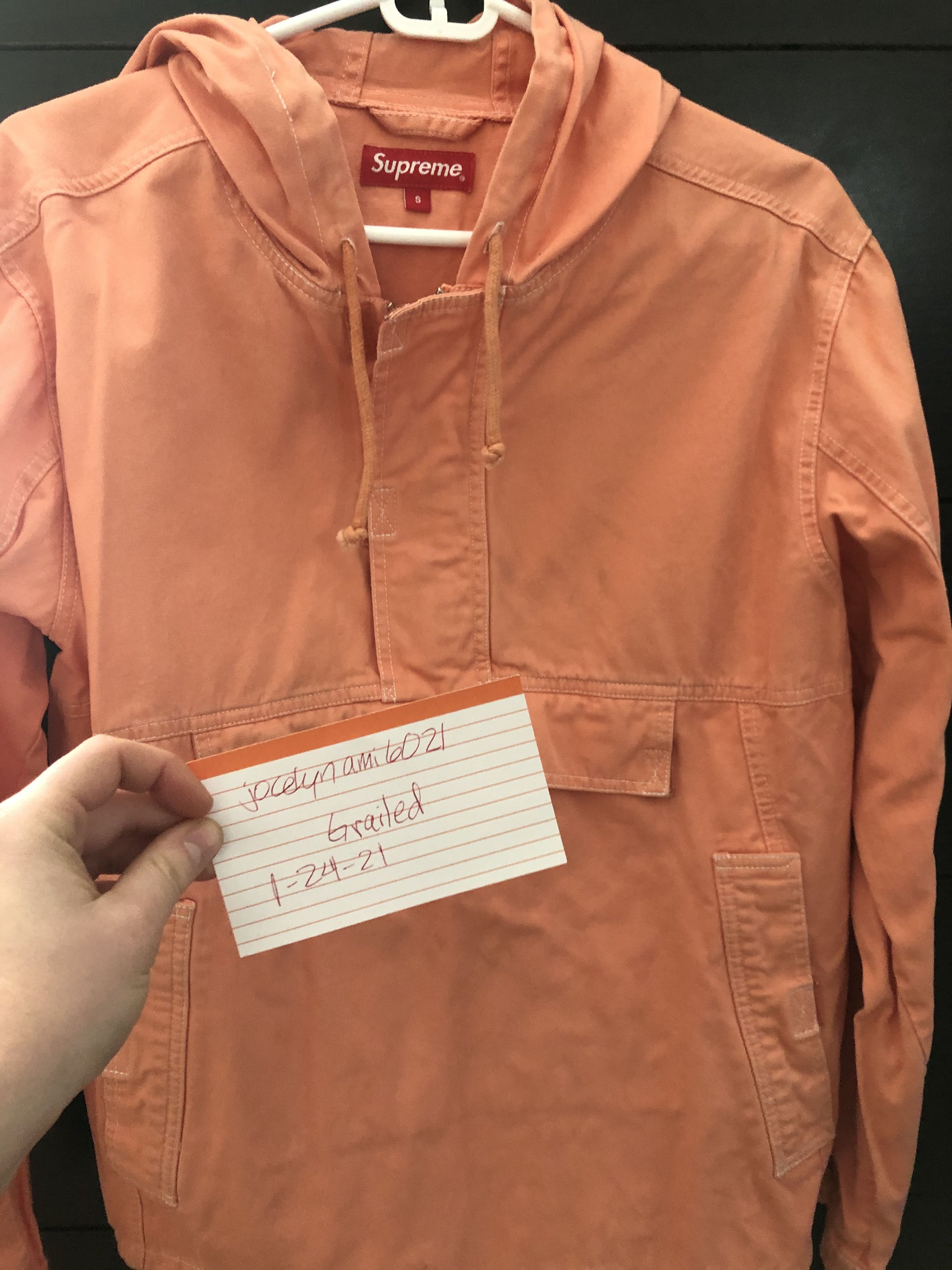 Supreme GORE-TEX Contrast Stitch Anorak (FW19) - $368