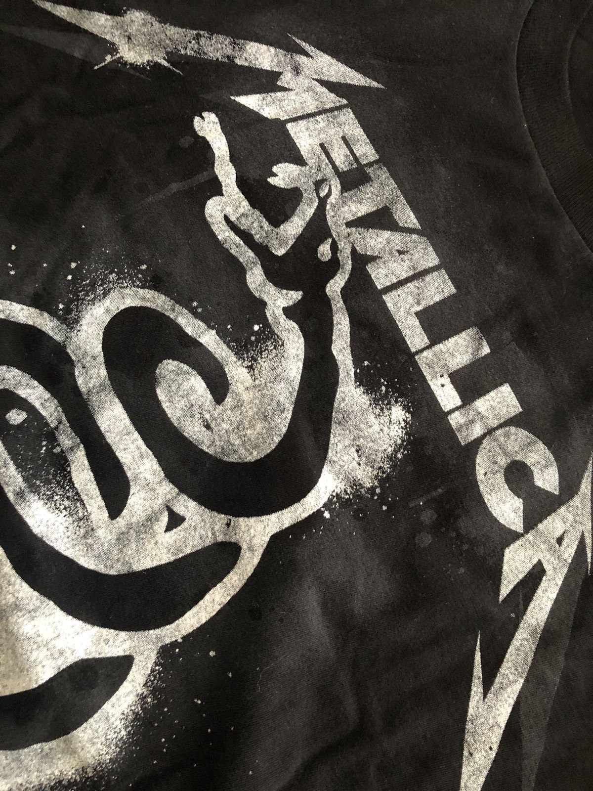 Band Tees × Metallica Metallica Pushead Snake Black Tee Shirt Size XS Size US XS / EU 42 / 0 - 5 Thumbnail