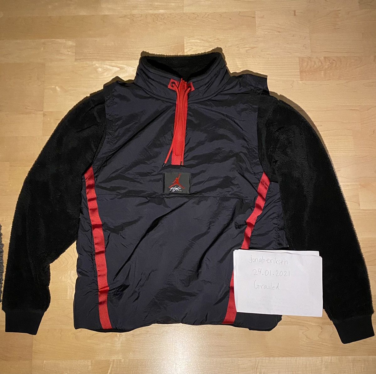 Jordan wings of flight quarter zip fleece hotsell