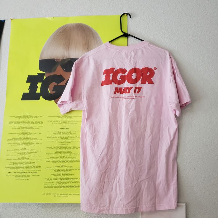 Golf Wang Golf Wang Golf Igor May 17 Tee L Pinkred Grailed