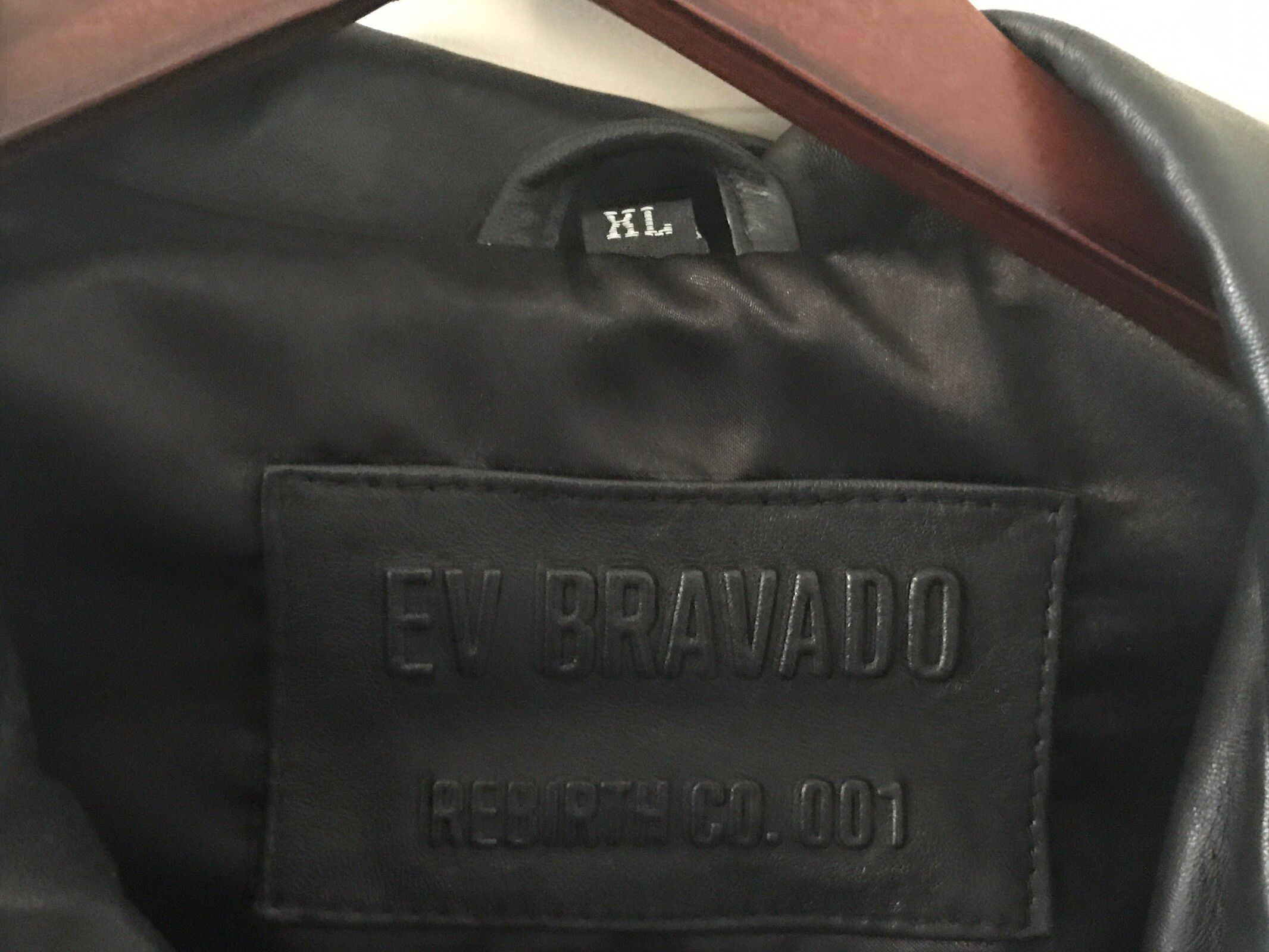 Ev Bravado Leather Flame jacket Size US XL / EU 56 / 4 - 4 Preview