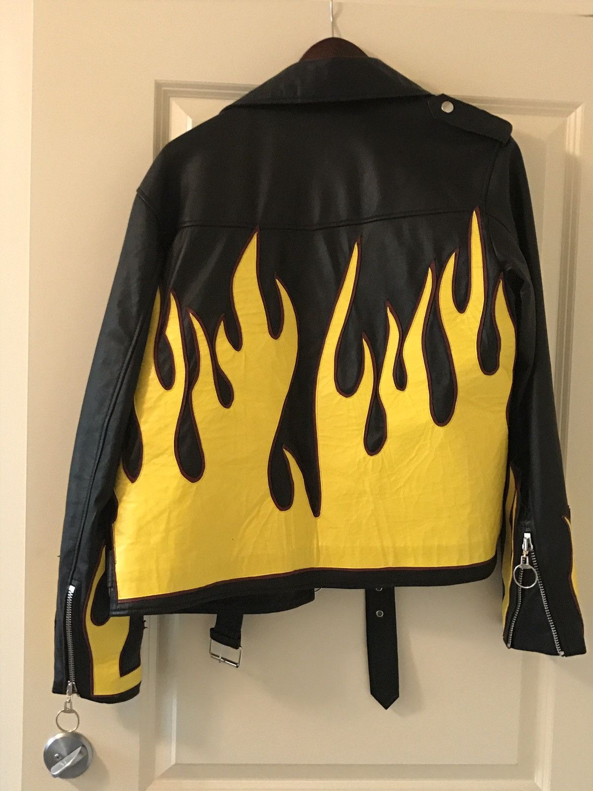 Ev Bravado Leather Flame jacket Size US XL / EU 56 / 4 - 3 Thumbnail